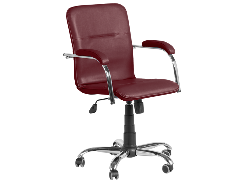 Работен офис стол SAMBA RC - бордо SC -