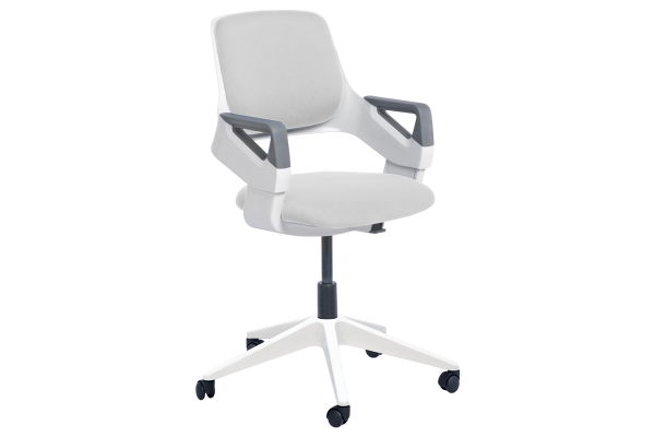 Детски стол CLEVER Е - бял