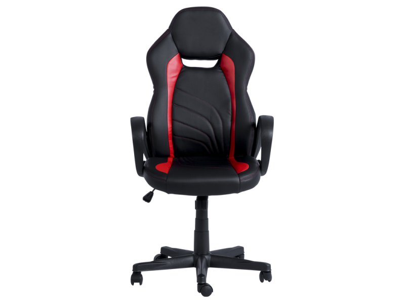 Геймърски стол Carmen 7525 - черно-червен -