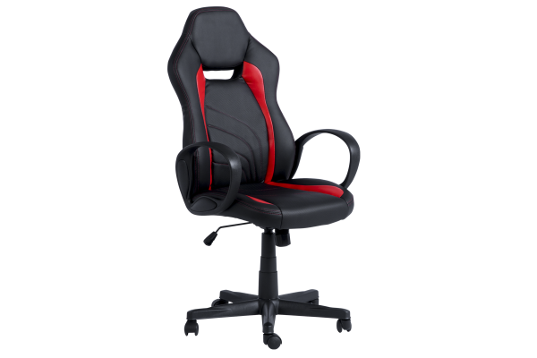 Геймърски стол Carmen 7525 - черно-червен