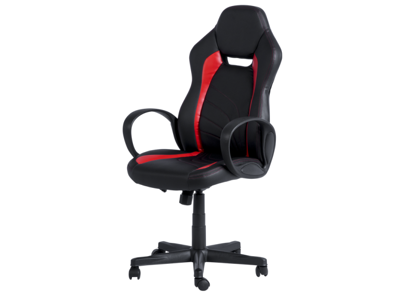 Геймърски стол Carmen 7525 - черно-червен -