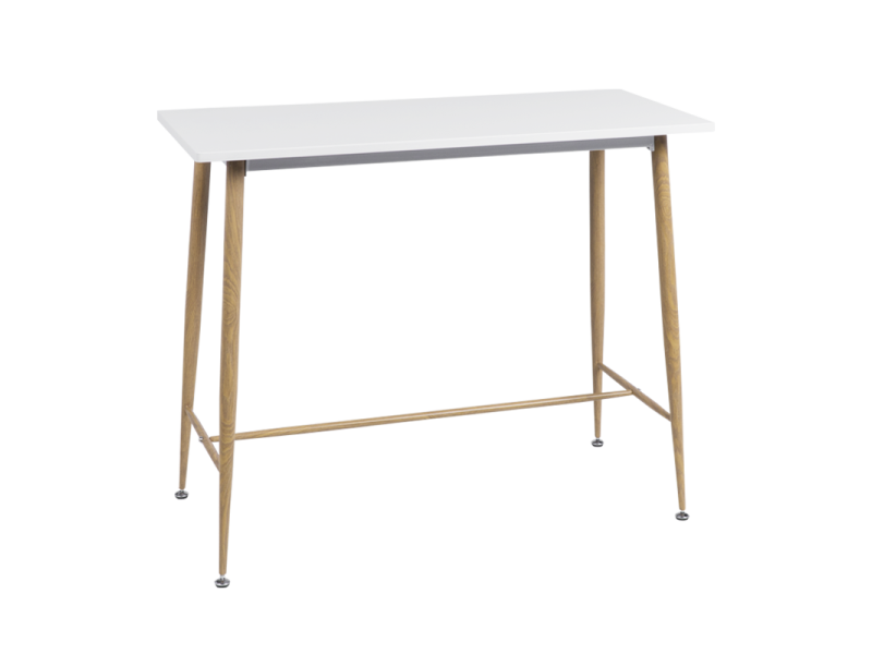 Бар маса MARY - бяла -