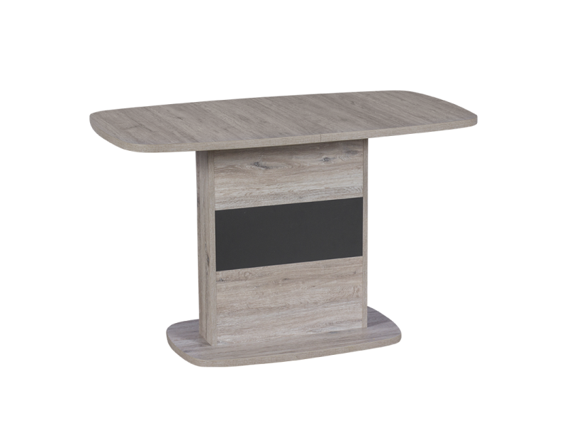 Трапезна маса Carmen Martin - дъб анкона/графит - Black Friday