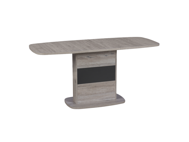 Трапезна маса Carmen Martin - дъб анкона/графит - Black Friday