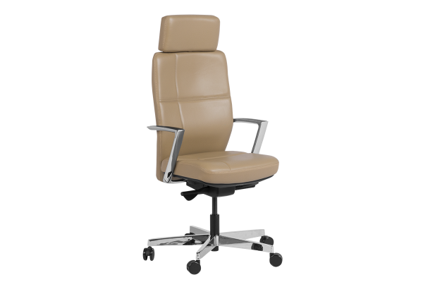 Президентски офис стол SAHARA - бежов LUX