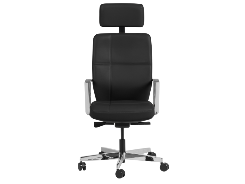 Президентски офис стол SAHARA - черен LUX -