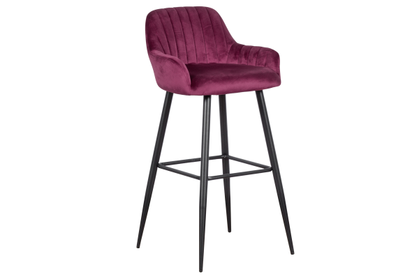 Бар стол Carmen 3083 - виолетов