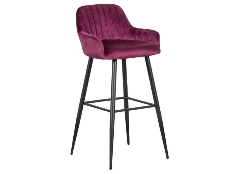 Бар стол Carmen 3083 - виолетов -