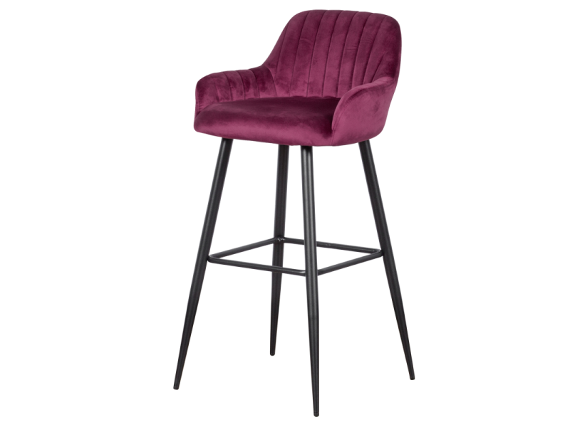 Бар стол Carmen 3083 - виолетов -