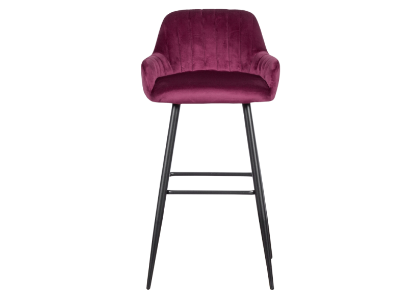 Бар стол Carmen 3083 - виолетов -