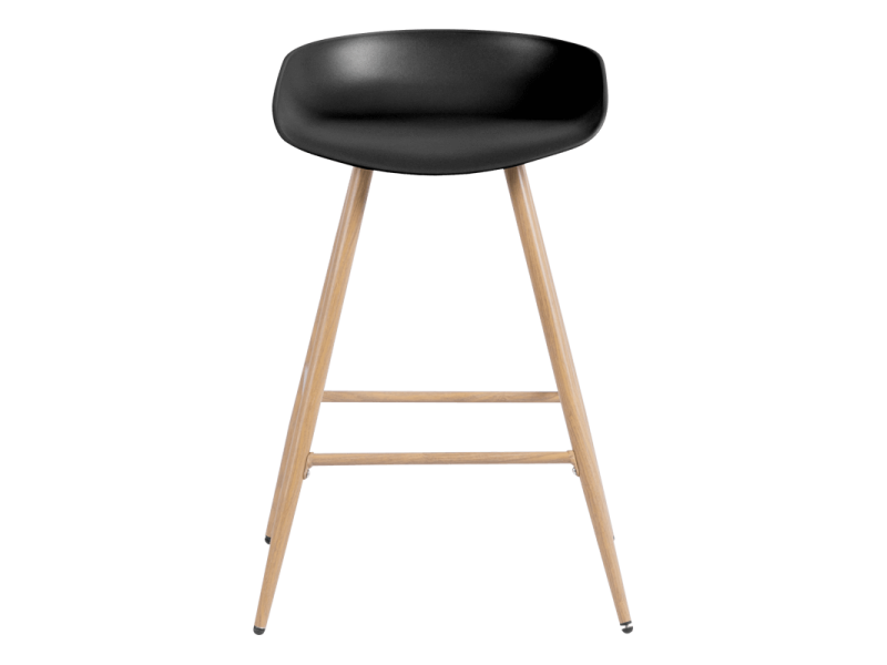 Бар стол Carmen 3086 - черен -