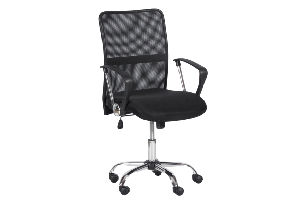 Работен офис стол Carmen 6591-1 - черен