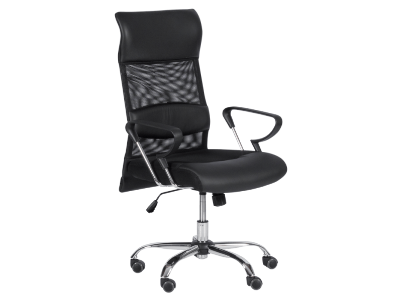 Работен офис стол Carmen 7538 - черен -