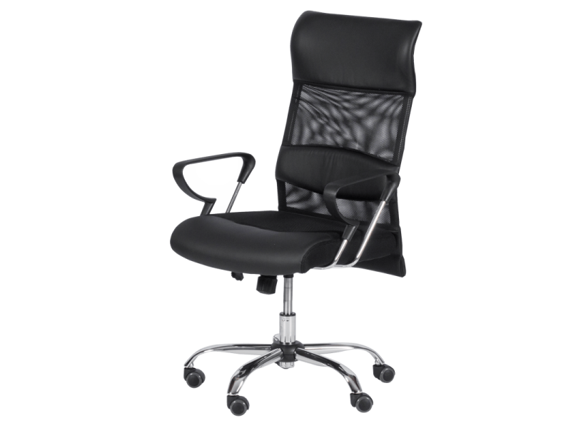 Работен офис стол Carmen 7538 - черен -