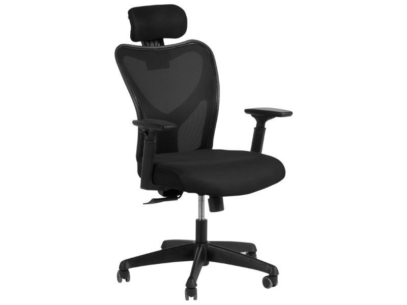 Президентски офис стол Carmen 7534 - черен -