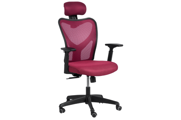 Президентски офис стол Carmen 7534 - бордо