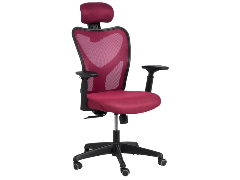 Президентски офис стол Carmen 7534 - бордо -