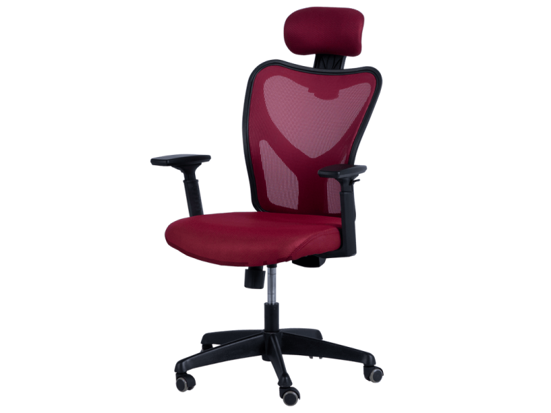 Президентски офис стол Carmen 7534 - бордо -