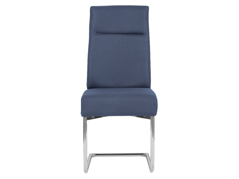 Трапезен стол PRESTON - тъмно син SF 1 - Трапезни столове