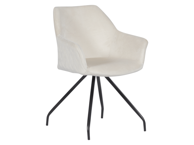 Трапезен стол KENDAL - бял BF 2 -