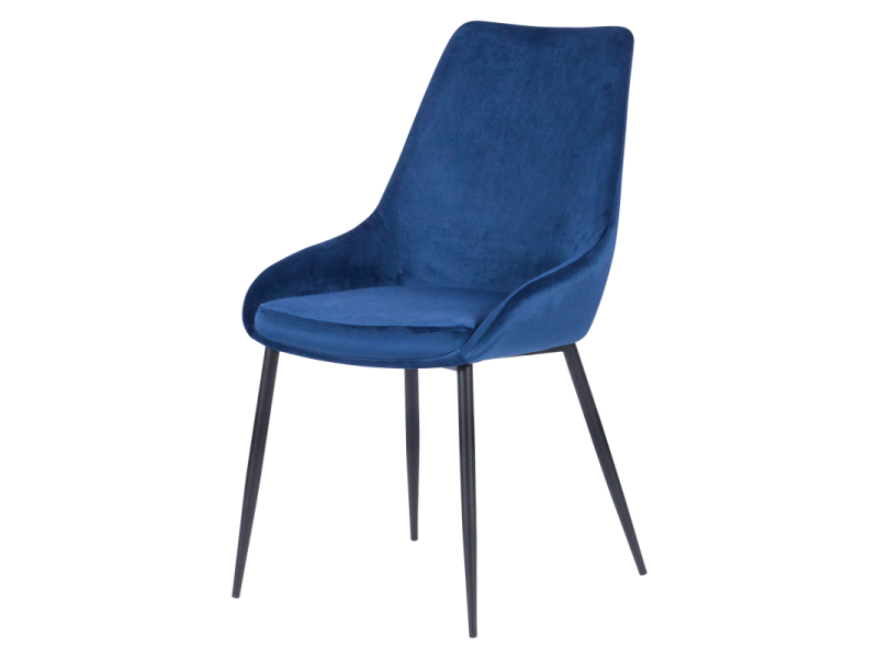 Трапезен стол HEDON - кралско син BF 2 -