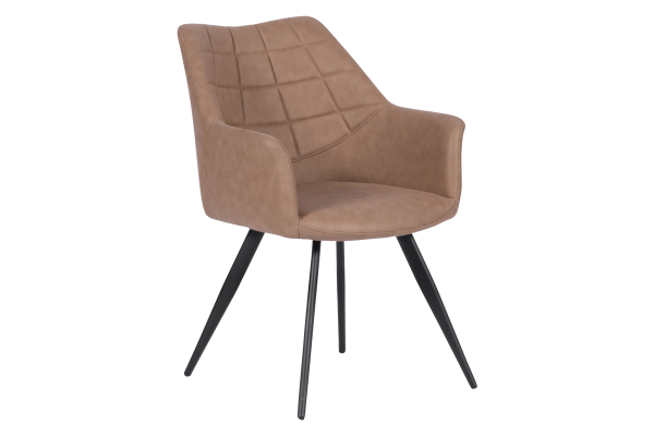 Трапезен стол FILTON - тъмно бежов SF 2