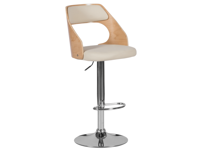 Бар стол Carmen 4035 - бук / крем -