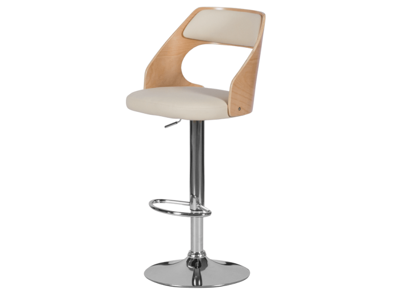 Бар стол Carmen 4035 - бук / крем -