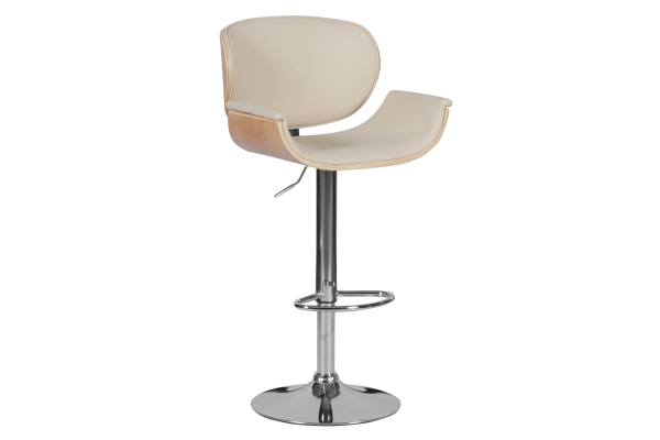 Бар стол Carmen 4050 - бук / крем