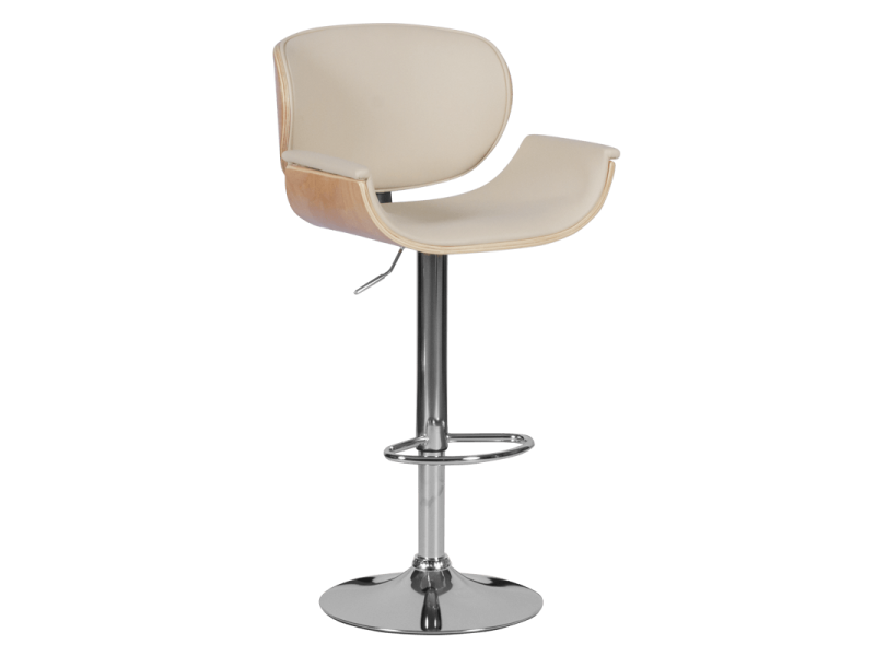 Бар стол Carmen 4050 - бук / крем -