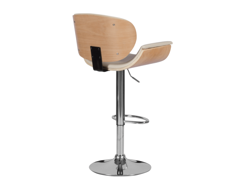 Бар стол Carmen 4050 - бук / крем -