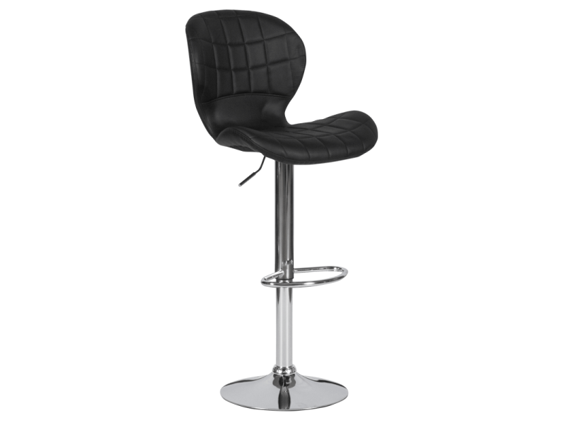 Бар стол Carmen 4055 - черен -