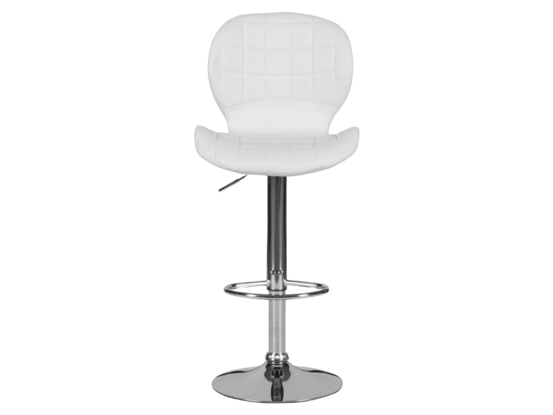 Бар стол Carmen 4055 - бял -