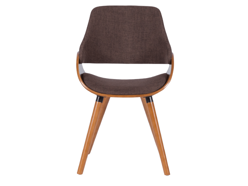 Трапезен стол Carmen 9973 - орех / кафяв -