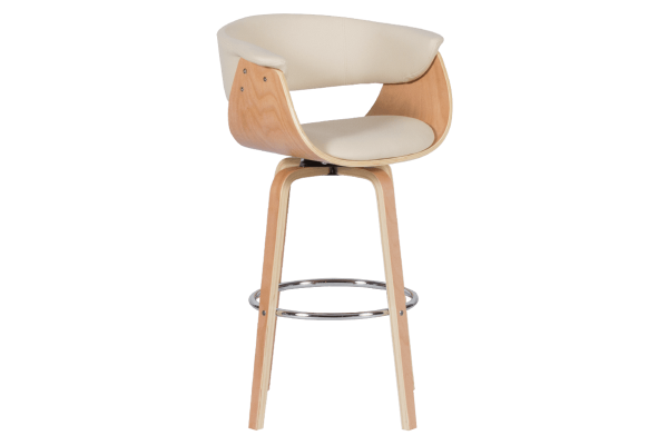 Бар стол Carmen 4040 - бук / крем