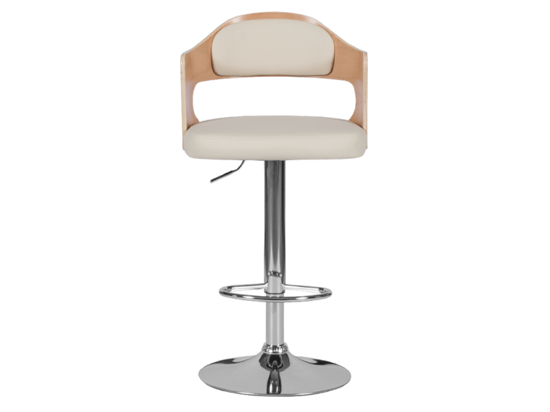 Бар стол Carmen 4045 - бук / крем -