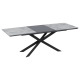 Разтегателна трапезна маса Carmen Witney L - сива - Трапезни маси