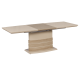 Разтегателна трапезна маса Carmen Bolton L - бежова - Трапезни маси