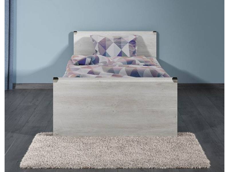 Легло Indiana , 97.5 x 206.5 см -  бор каньон - Единични легла