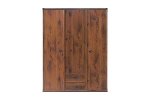 Трикрилен гардероб Indiana (Montana) JSZF3D2S - дъб шутер