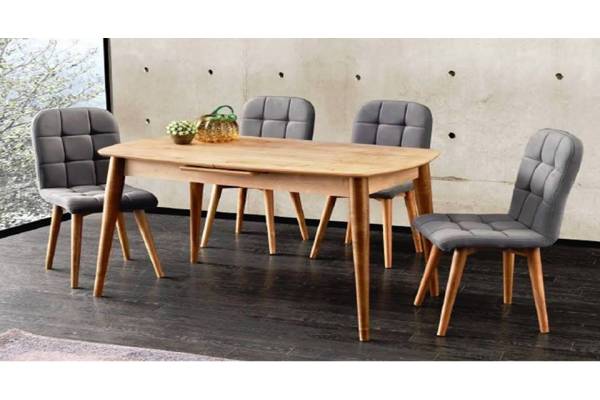 Комплект разтегателна маса с 4 стола Retro