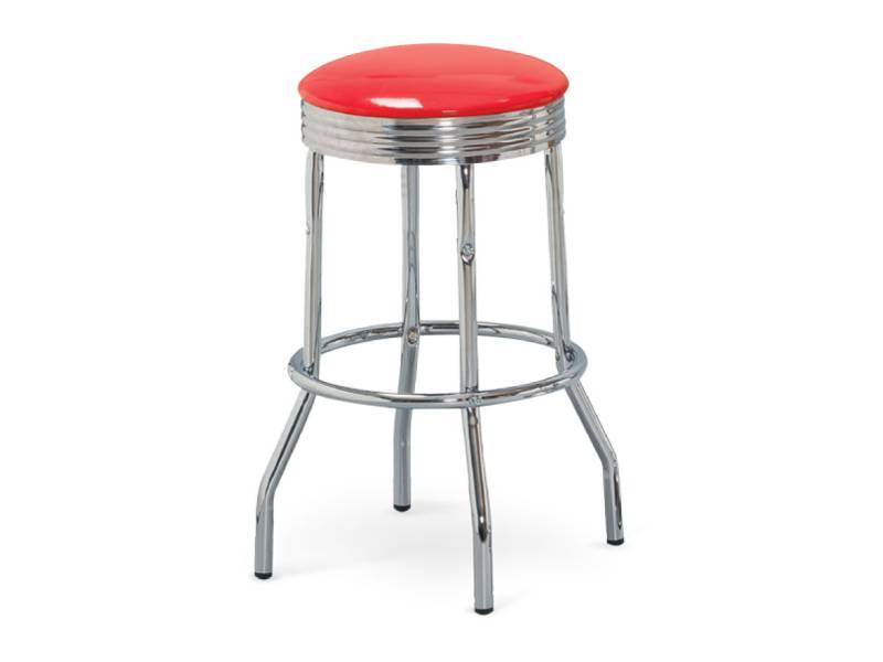 Бар стол H-73 червен - Бар столове