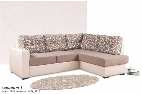 Ъглов диван за трапезна маса Тропикана