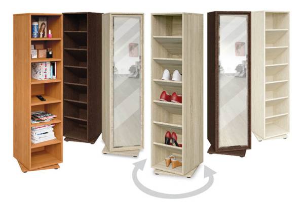 Въртяща етажерка за антре