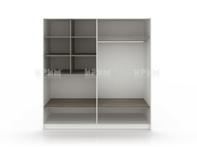 Гардероб с плъзгащи врати Сити 476 - Гардероби с плъзгащи врати