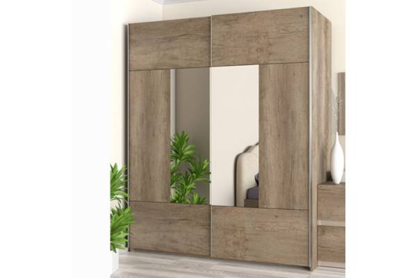 Гардероб с плъзгащи врати Корона