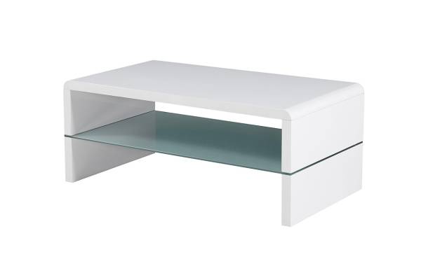 Холна маса в бял гланц Madi