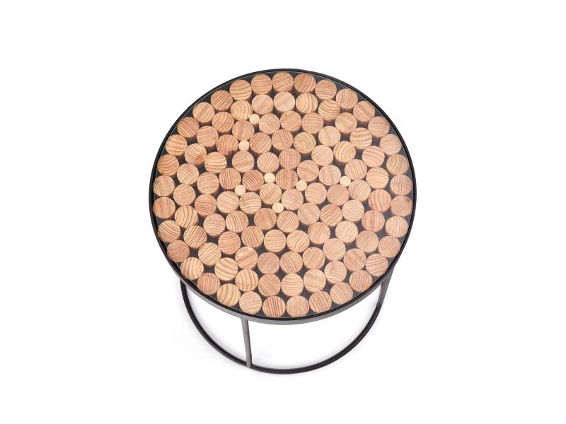 Кръгла холна маса Naturo 2 - Холни маси