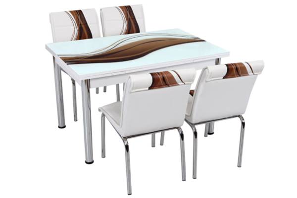 Комплект разтегателна маса с 4 стола Antalia I