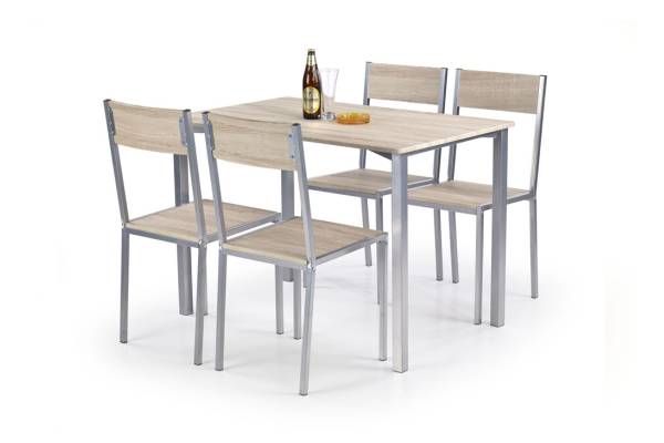 Комплект маса с 4 стола Ralph